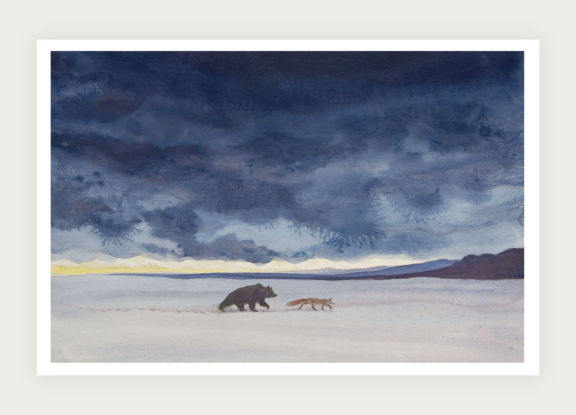 L’ours et le renard [A2]
