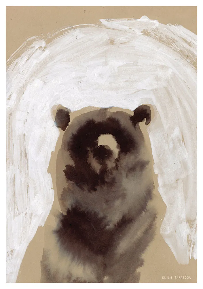 Ours [A5], dessin d'Émilie Tarascou